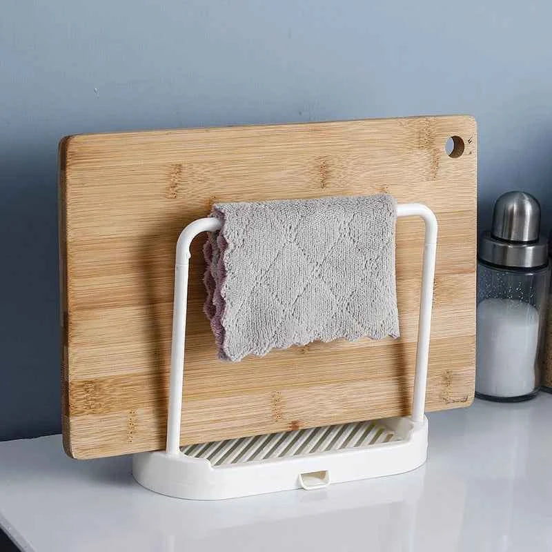 Premium Kitchen Cloth Rack - Double-Layer Drainer