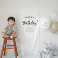 Premium Birthday Backdrop Tapestry - Festive Home Decor