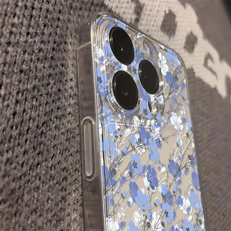 Premium Flower iPhone Case - Clear Shockproof Protection