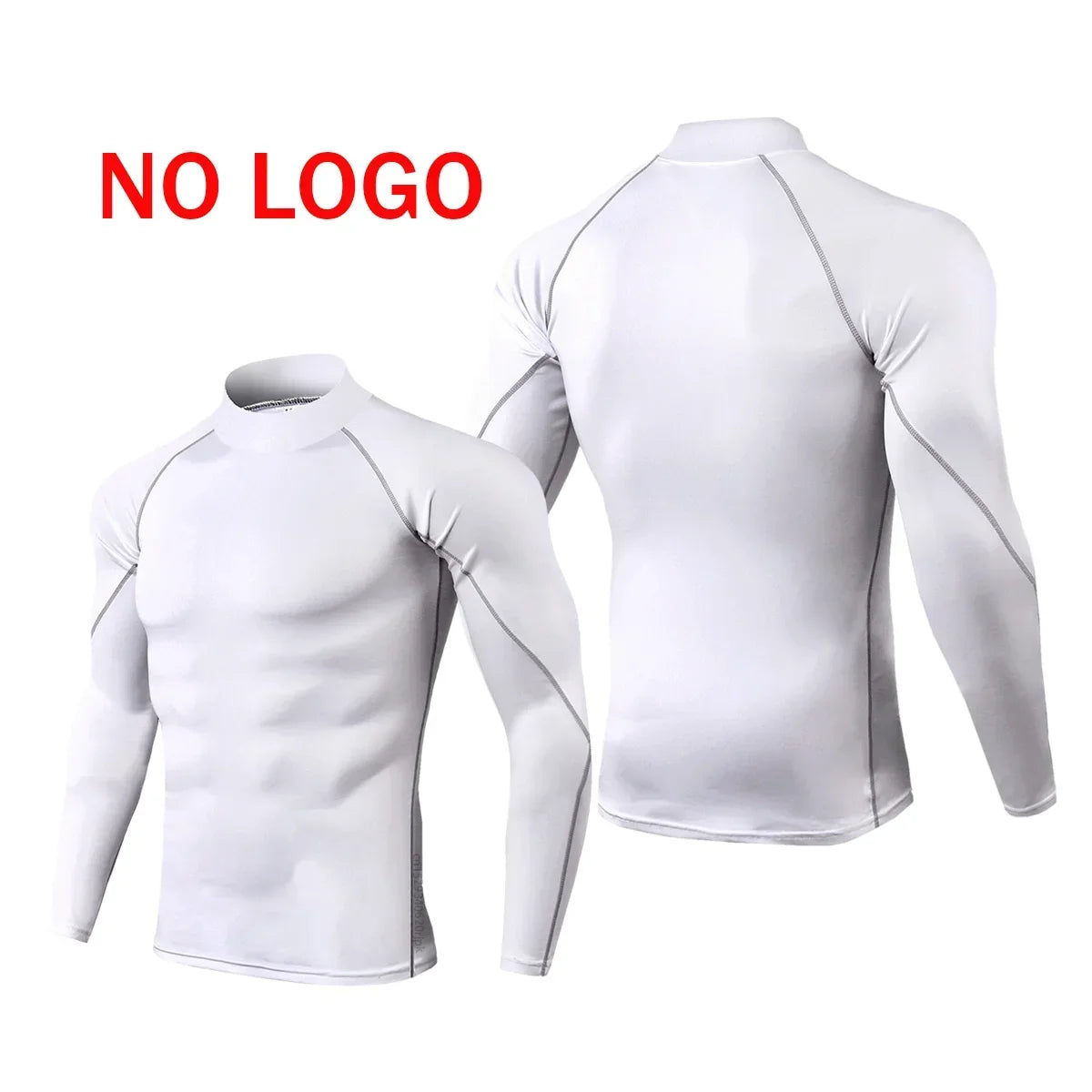 Premium Mens Compression Long Sleeve - Quick Dry Spider Print