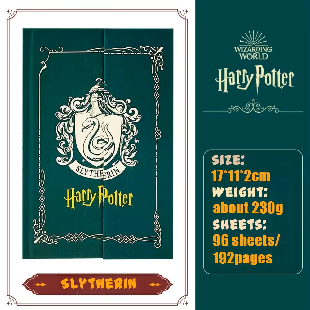 Hogwarts Hardcover Notebook - Premium Four Houses Journal