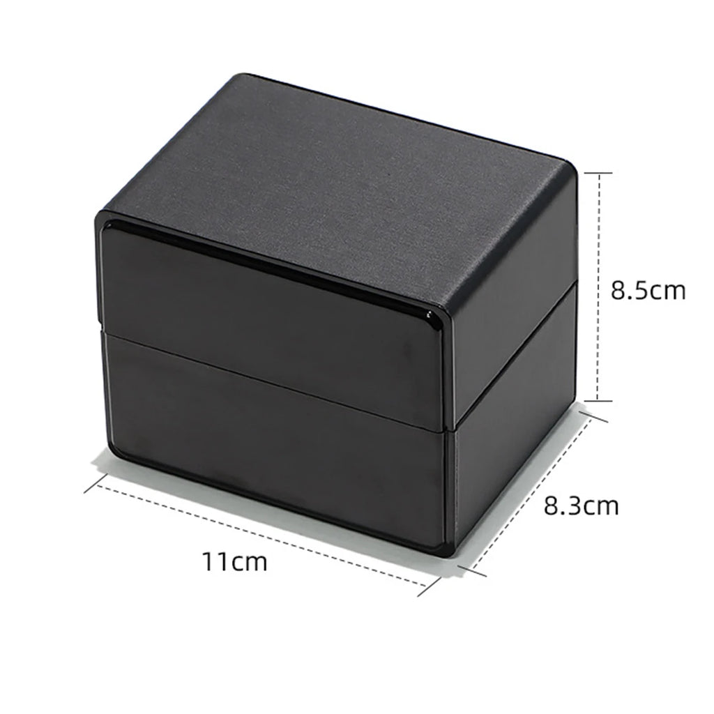 Premium Luxury LED Watch Box - Clamshell Single Case