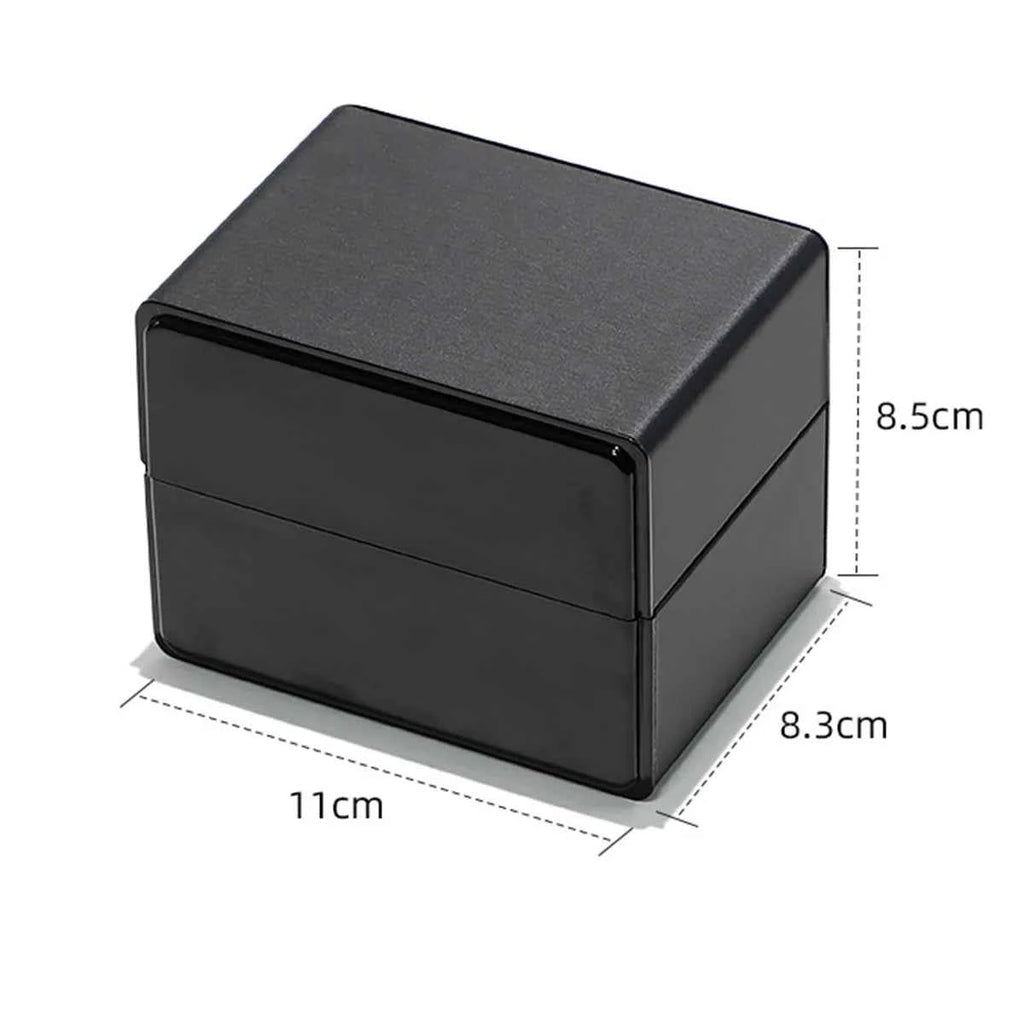 Premium Luxury LED Watch Box - Clamshell Single Case