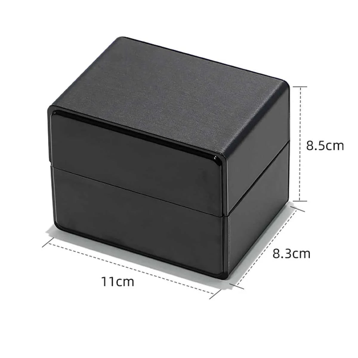 Premium Luxury LED Watch Box - Clamshell Single Case