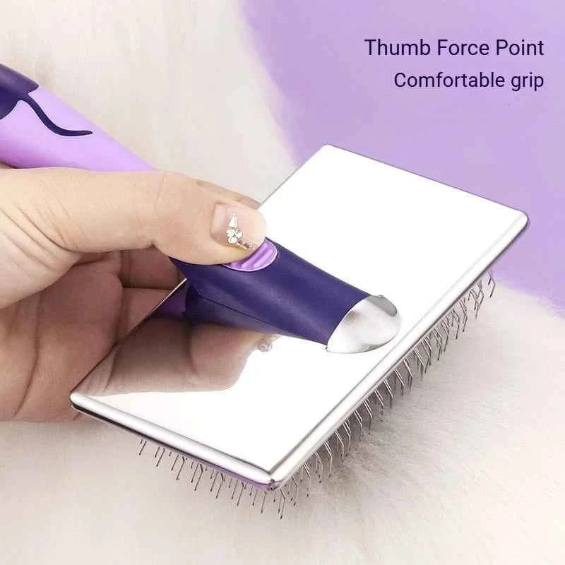 Premium Pet Grooming Brush - Thick Hair & Long Hair