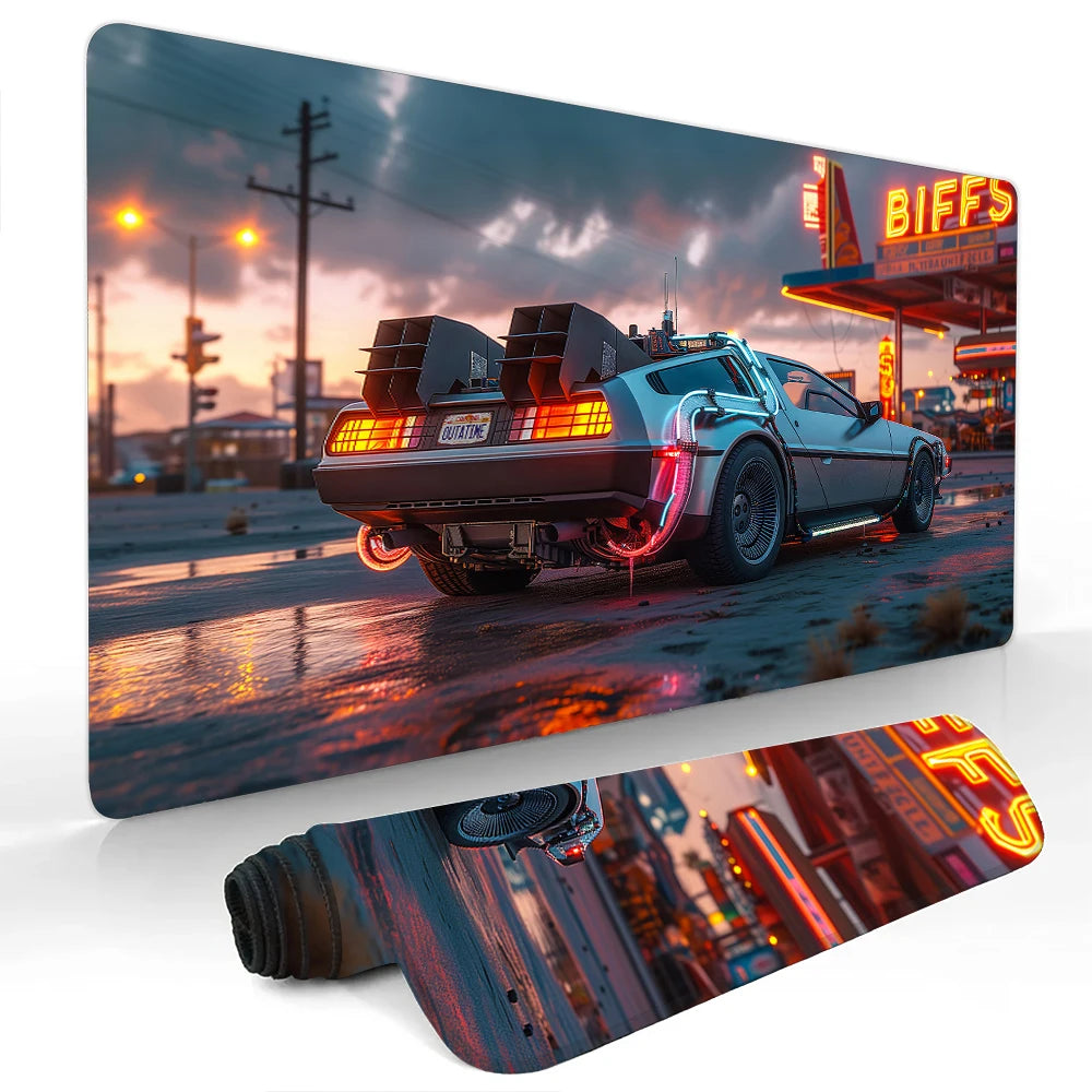 Premium Gaming Mouse Pad - Red Classic Car Desk Mat