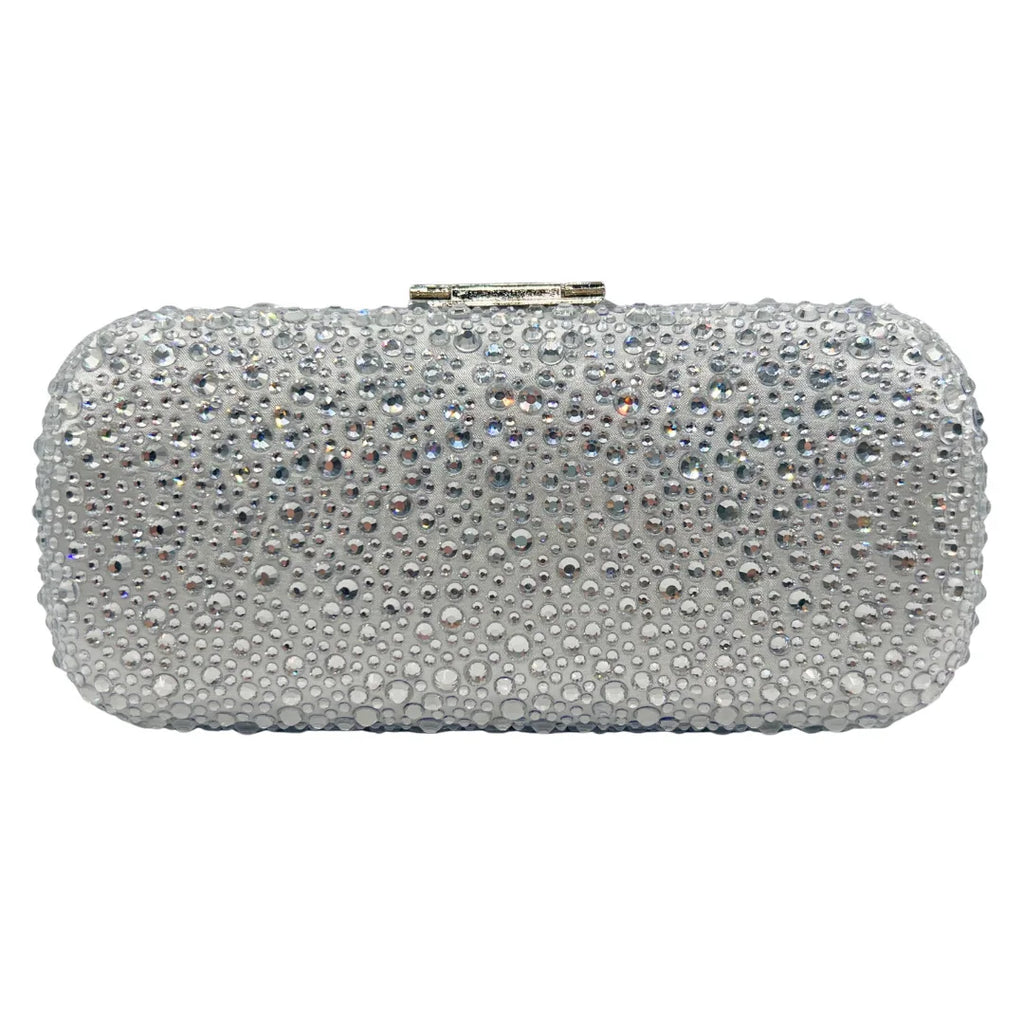 Elegant Crystal Evening Bag - Sparkling Diamond Clutch