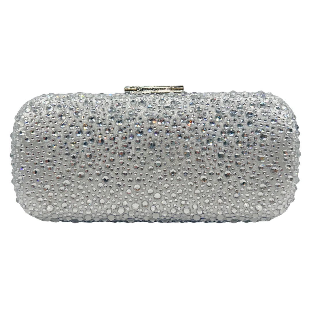 Elegant Crystal Evening Bag - Sparkling Diamond Clutch
