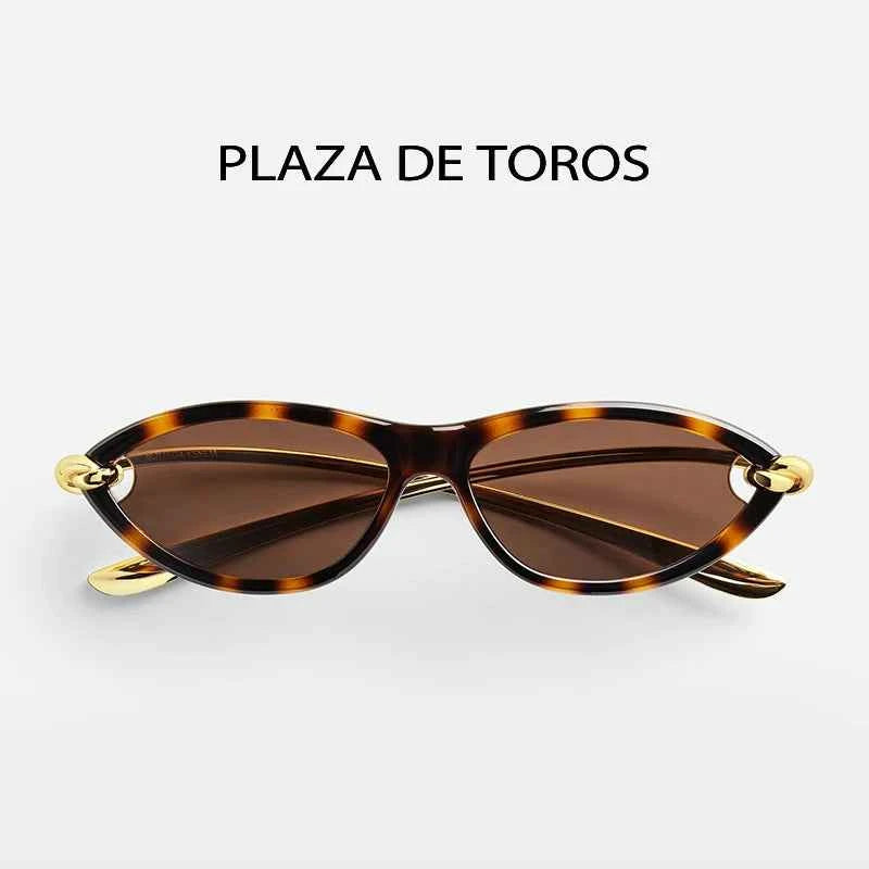 Luxury Cat Eye Tortoiseshell Sunglasses - UV400 Protection