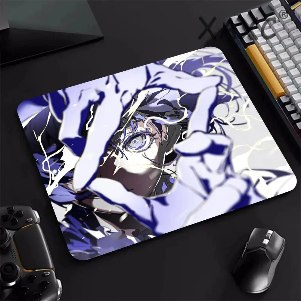 Premium gaming mouse pad - large black speed desk mat with non-slip bottom