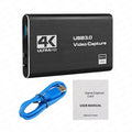 Professional 4K USB 3.0 Video Capture Card - Low Latency & HD Recording