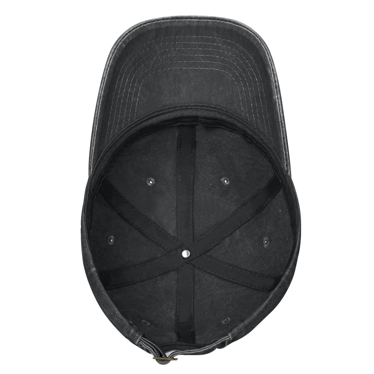 Classic Distressed Denim Baseball Cap - Unisex Unstructured Soft Hat