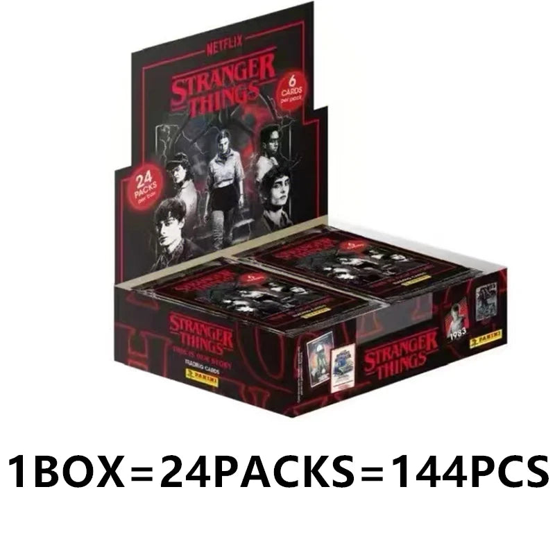 Stranger Things Collection Cards & Stickers Box - Premium Holiday Toy Gift