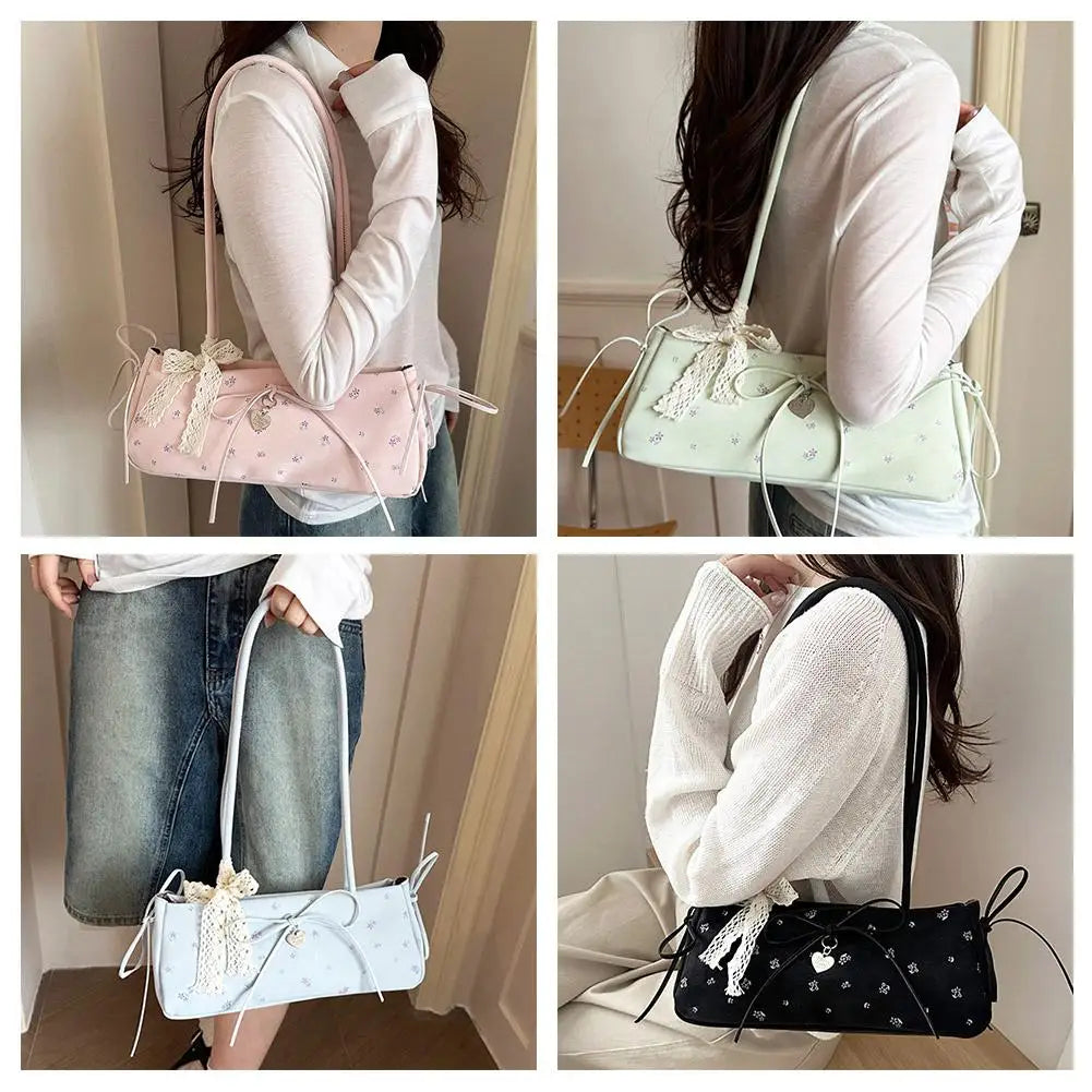 Elegant French Stick Handbag - Chic Spring Shoulder Bag