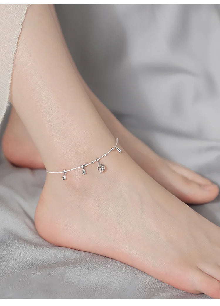Elegant Vintage Bell Anklets - Palace Design