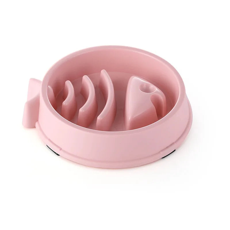 Premium Pet Slow Feeder Bowl - Healthy Eating Solution