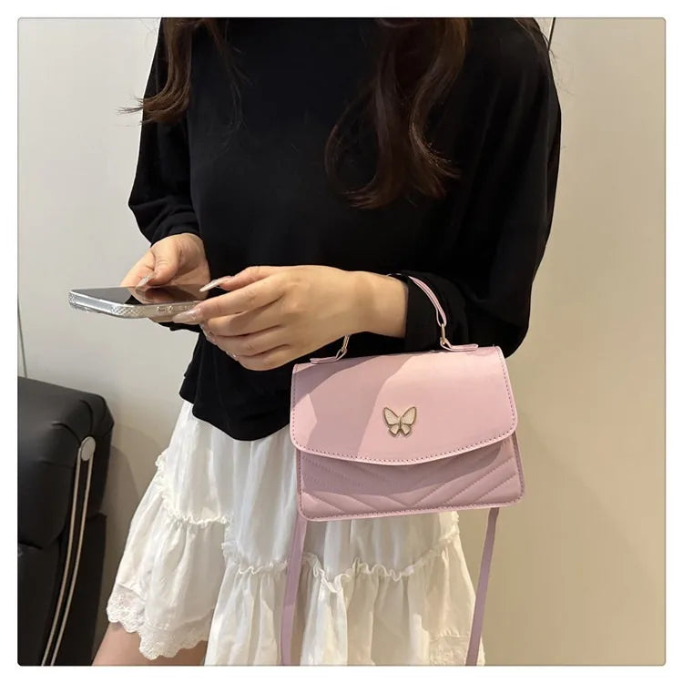 Elegant Butterfly Shoulder Bag - Chic & Portable