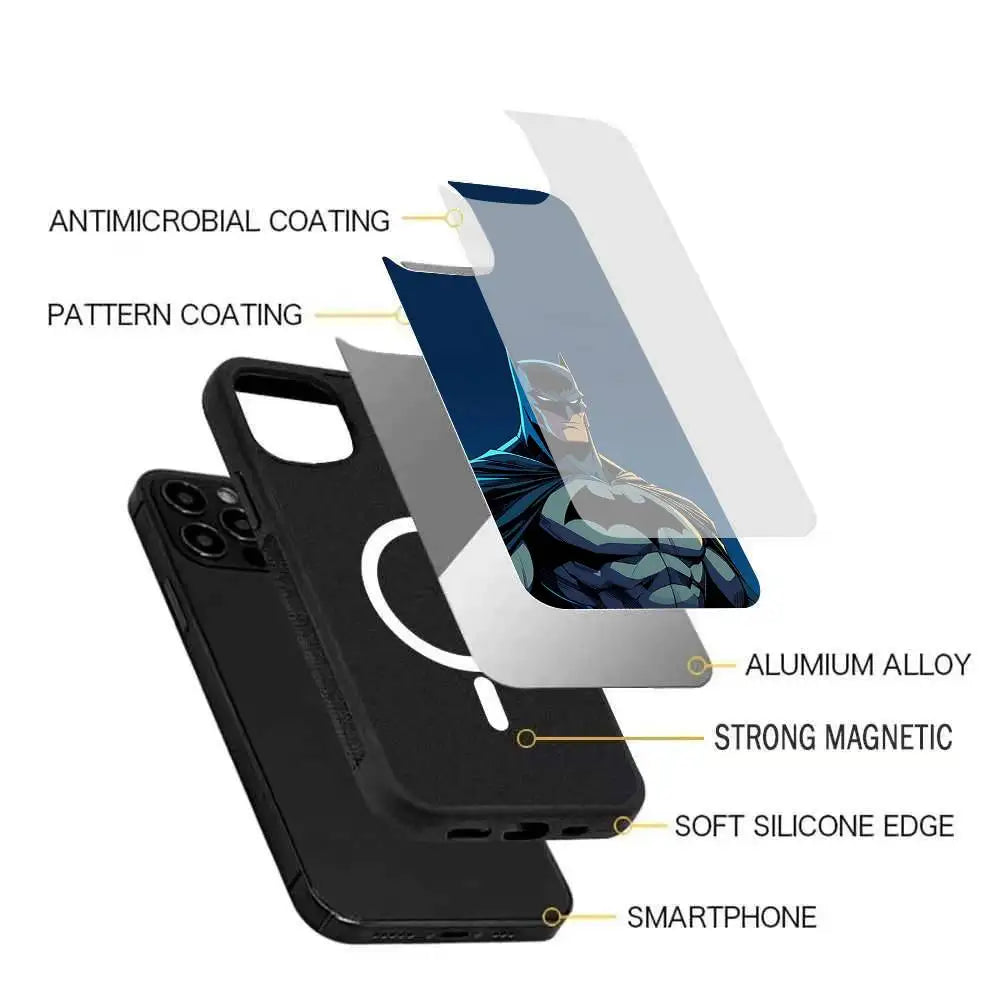 Premium MagSafe Phone Case - Durable Magnetic Wireless Charging Cover