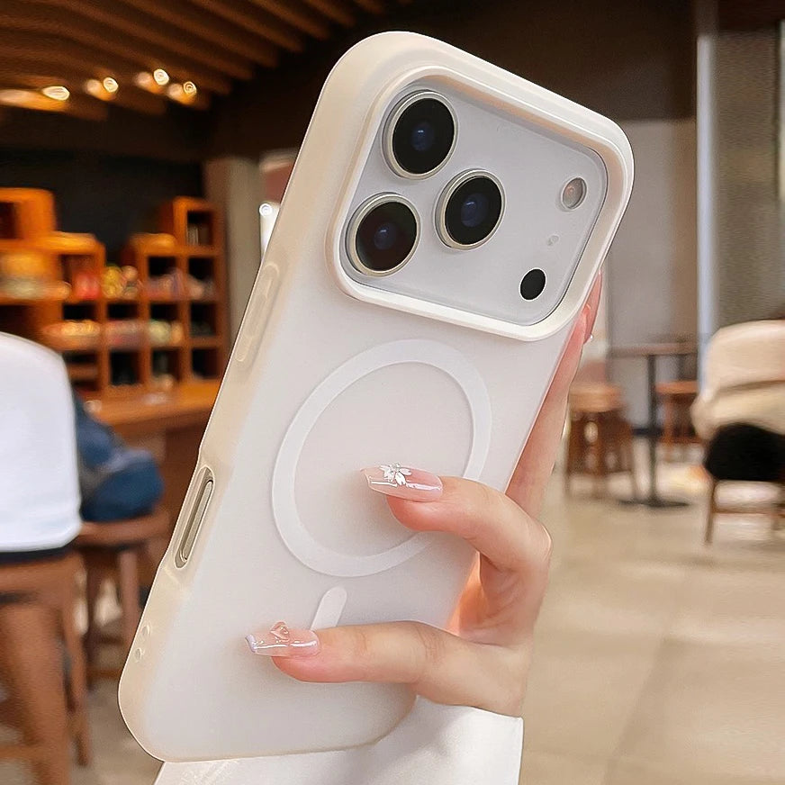 Luxury Magnetic Shockproof iPhone Case - Liquid Silicone