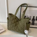 Elegant Quilted Tote Bag - Large Capacity Handbag