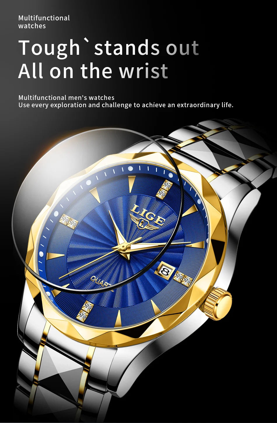 Elegant Women's Luxury Quartz Watch - Waterproof & Luminous