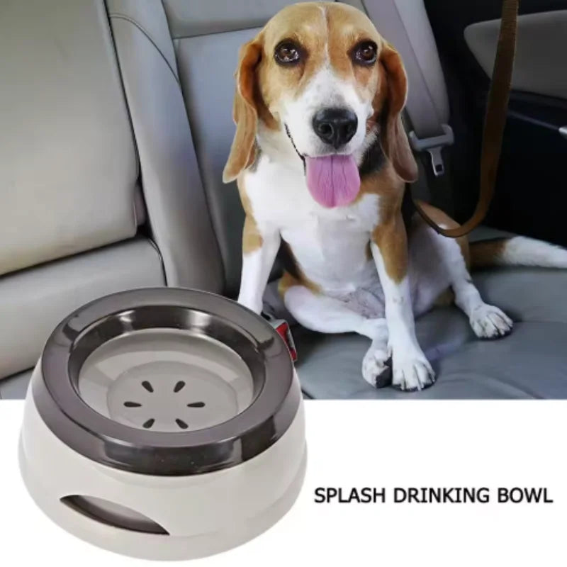 Premium Portable Pet Water Bowl - No Spill Floating Design