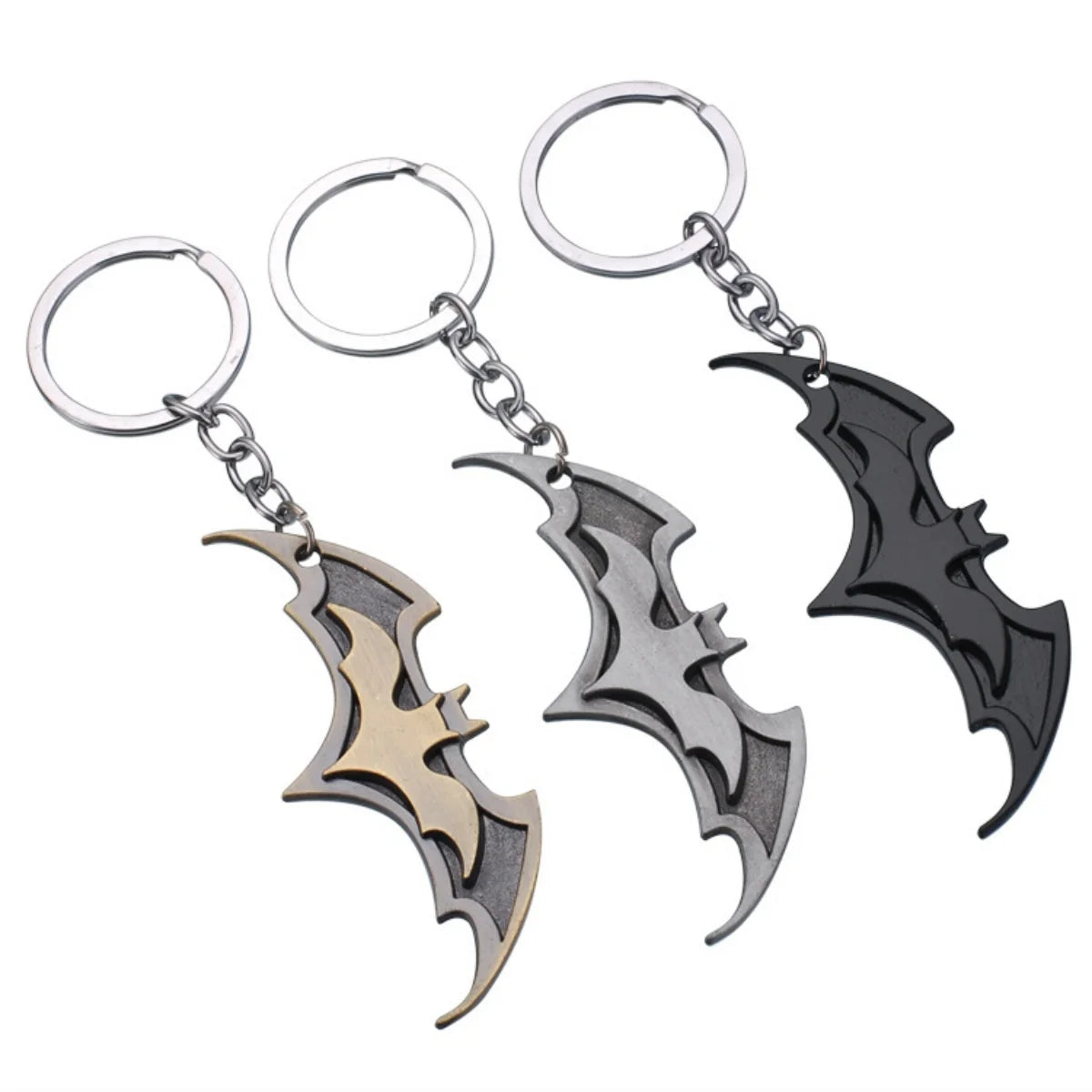 Premium Bat Keychain - Creative Anime Car Accessory