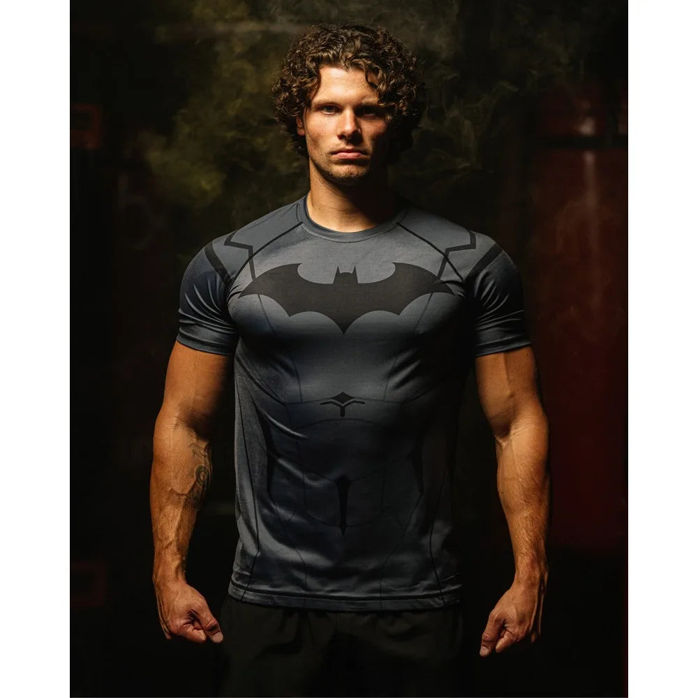 Batman MMA Sports T-Shirt - Premium Breathable Gym Training Top