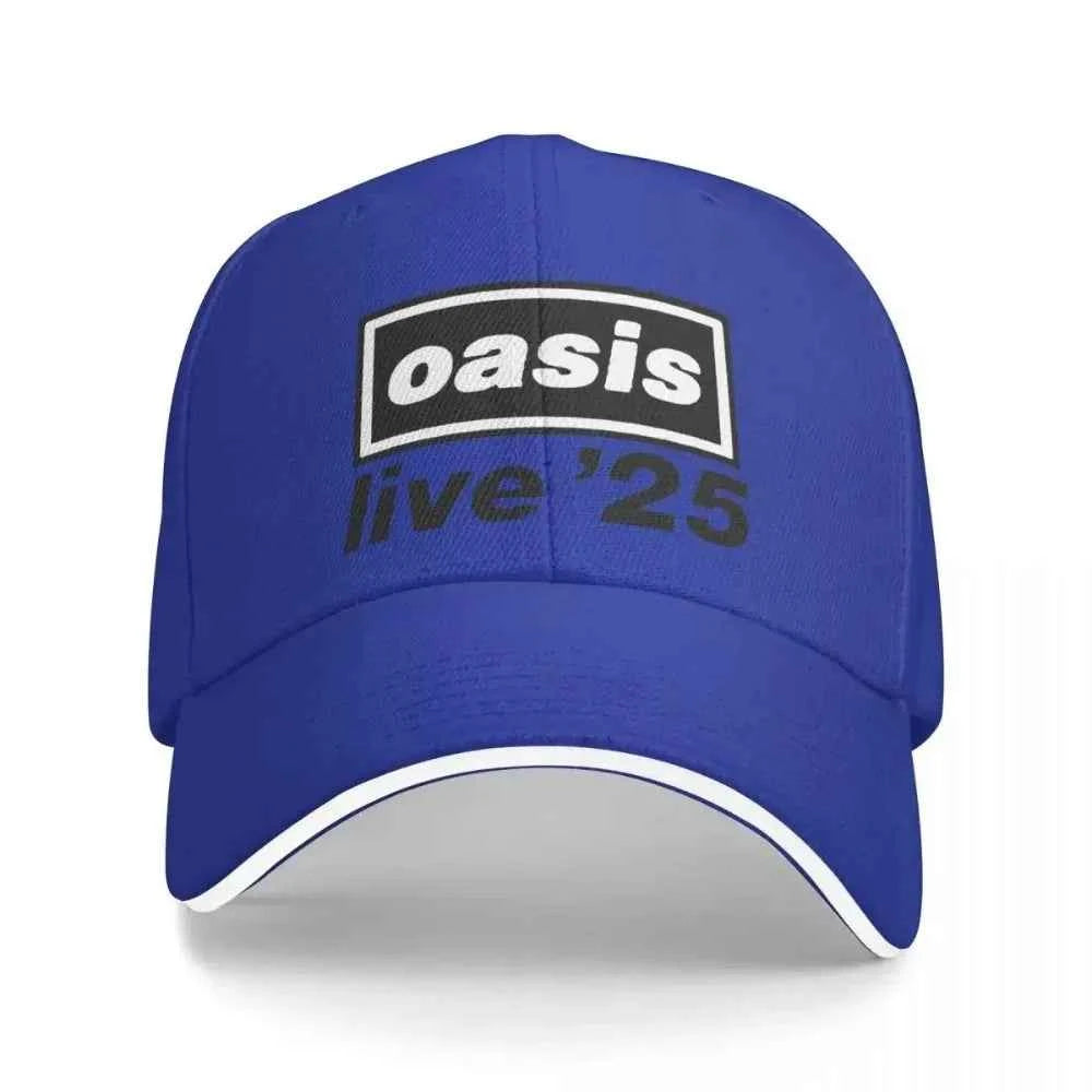 Summer O-Oasis Live 25 2025 Tour Baseball Caps For Men Women Dad Hat Headwear For Formal Running Golf  Adjustable