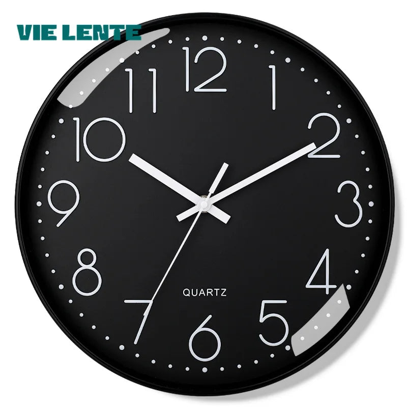 Elegant Silent Wall Clock - Modern Minimalist Design