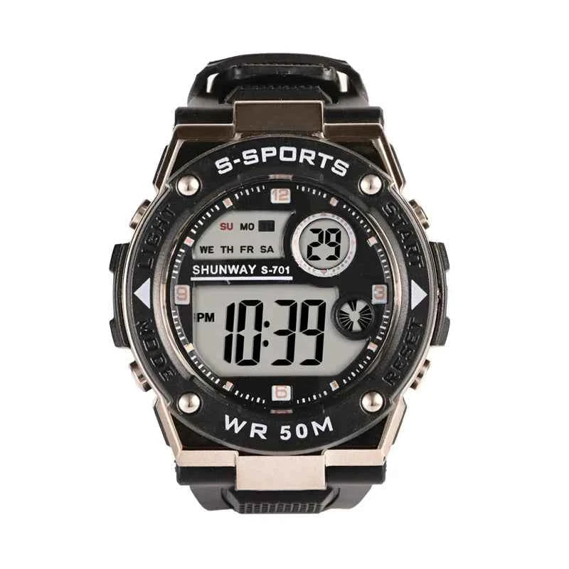 UTHAI CE15 Leisure fashion electronics watch waterproof sports multifunctional Man watch night light clock gift watches for man