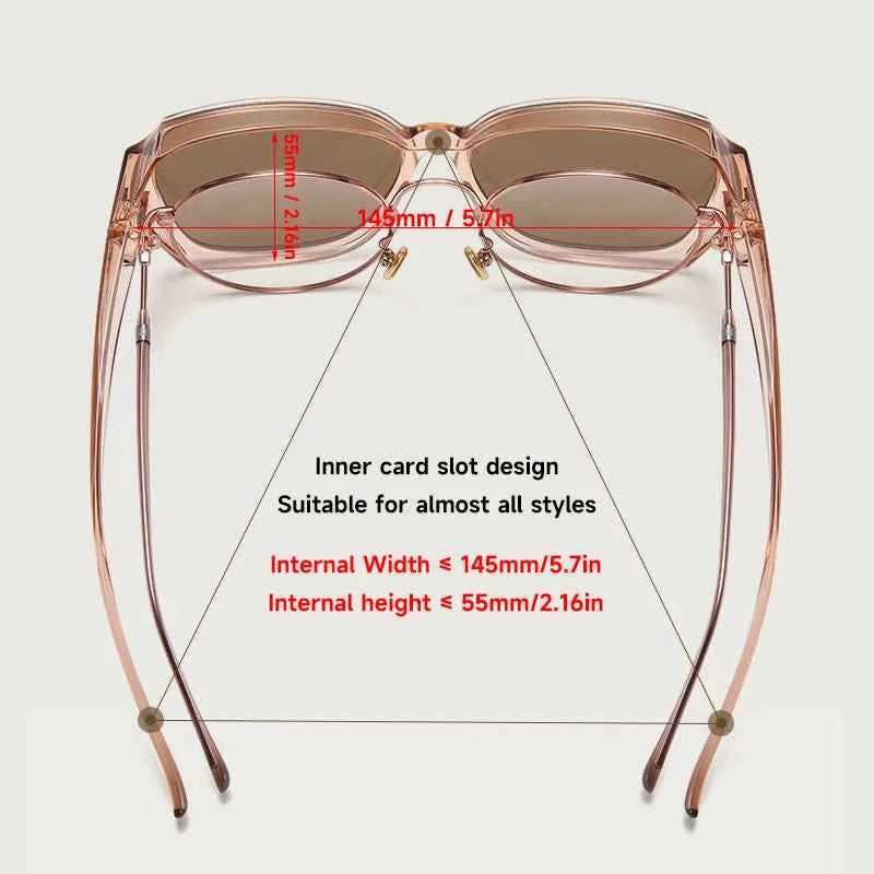 Premium Fit Over Polarized Sunglasses - UV Protection & Glare Reduction