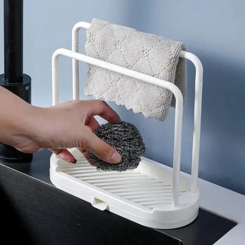 Premium Kitchen Cloth Rack - Double-Layer Drainer