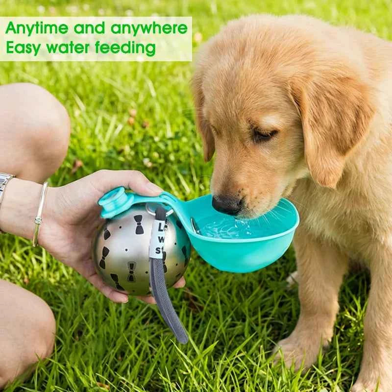 Premium Portable Pet Water Bowl - Foldable & Leak-Proof