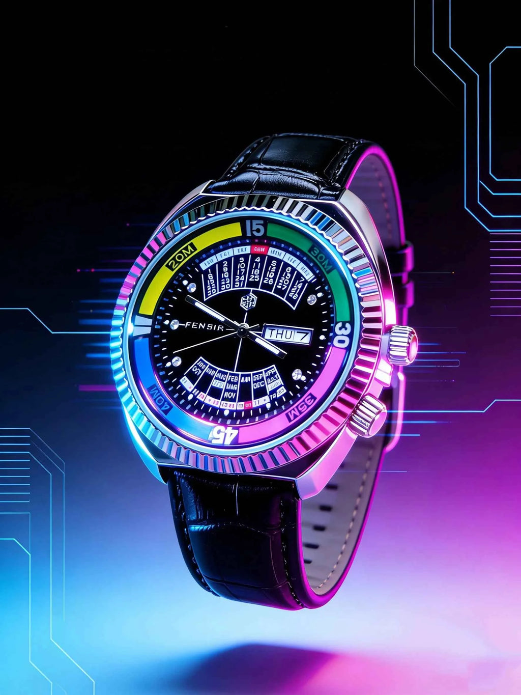Luxury Men's Quartz Watch - Waterproof Sport Design