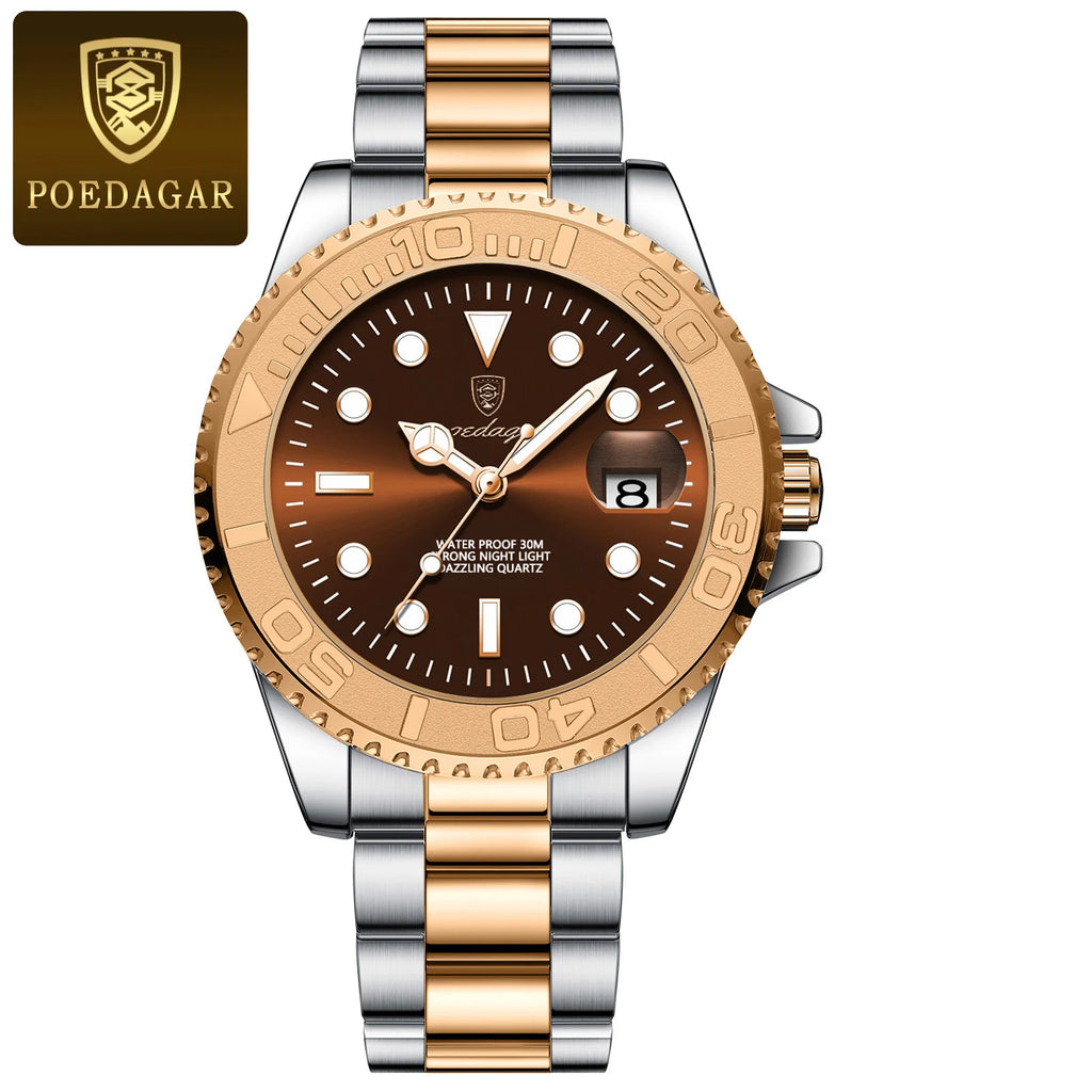 Luxury Military Men's Watch - Waterproof & Luminous