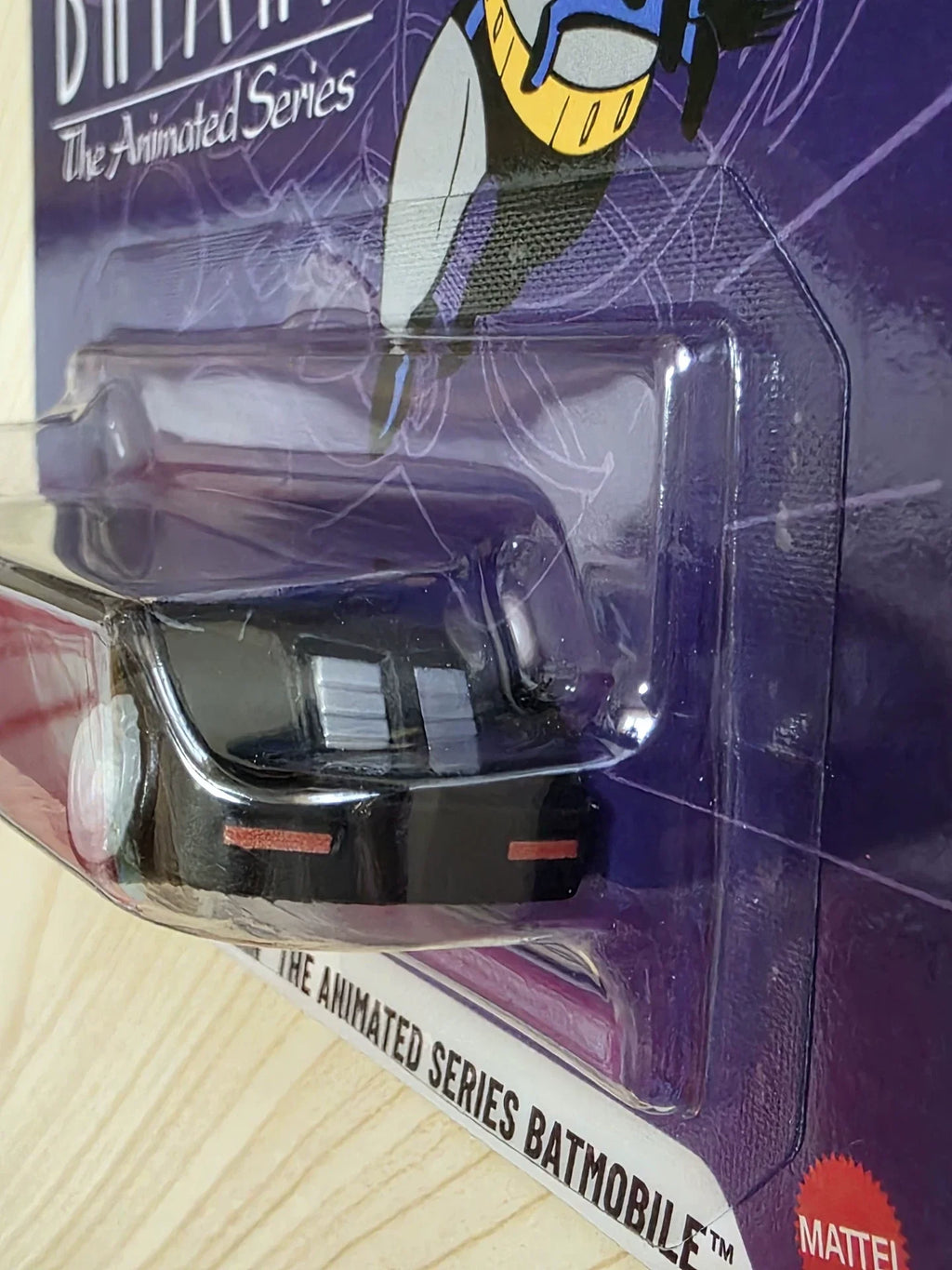 Premium Batman Diecast Car - 1:64 Scale Animated Series Batmobile