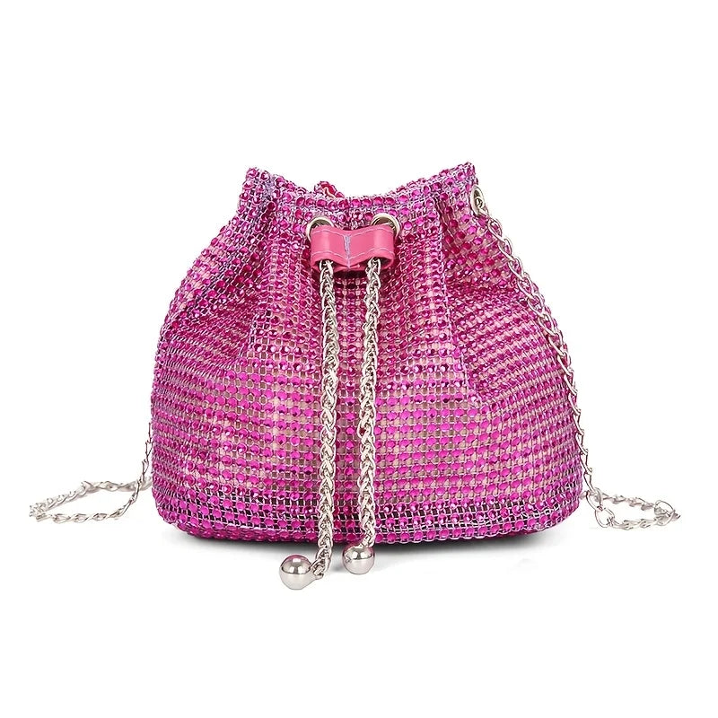 Elegant Rhinestone Crossbody Bag - Sparkle & Shine