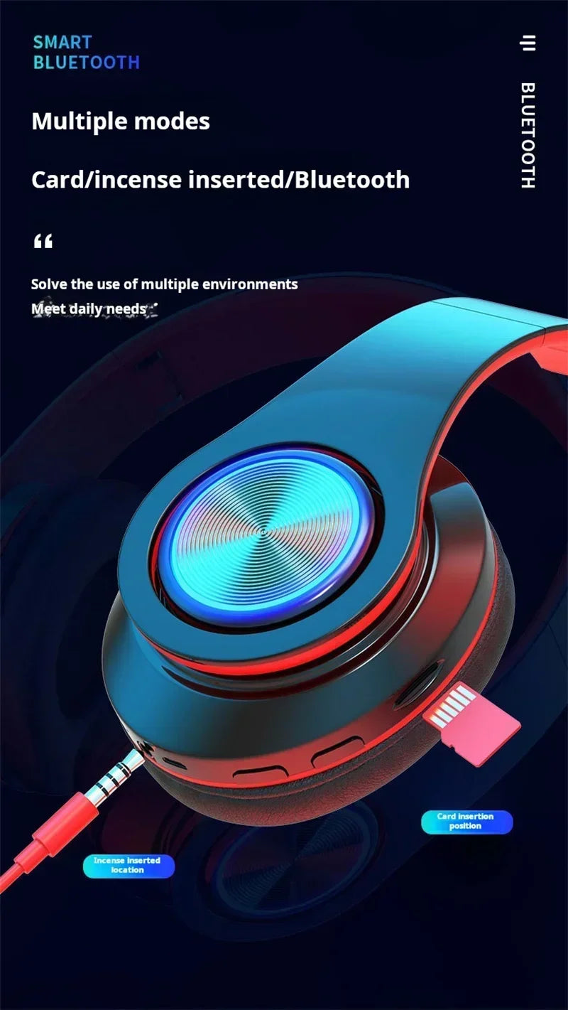 Premium Wireless Gaming Headset - Bluetooth 5.0 Surround Sound