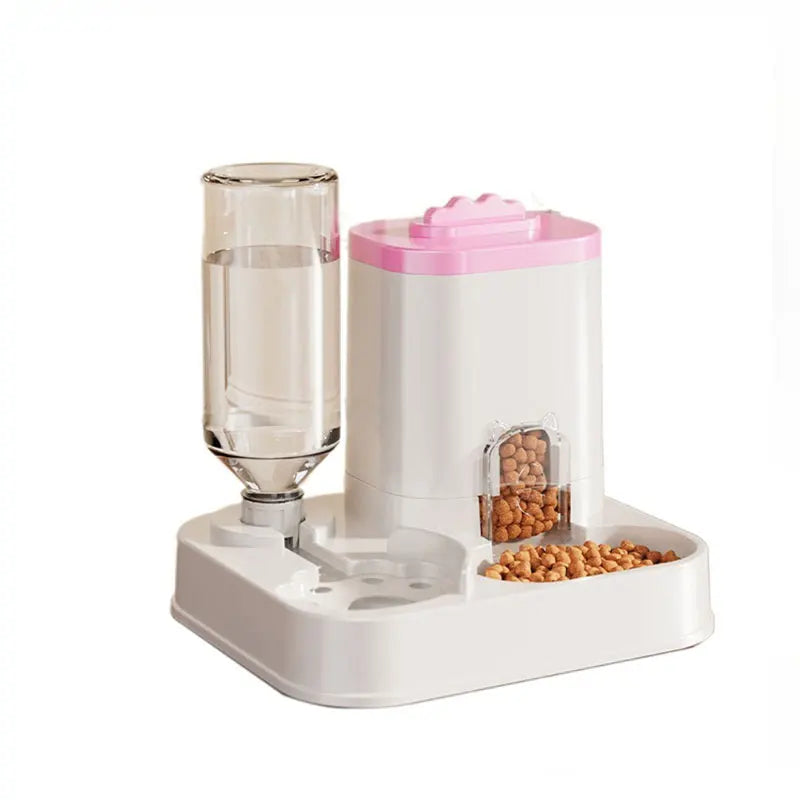 Premium Automatic Pet Feeder & Water Dispenser - Large Capacity