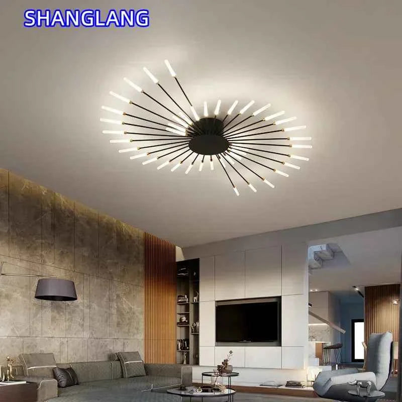 Luxury Modern LED Chandelier - Elegant Ceiling Light Fixture