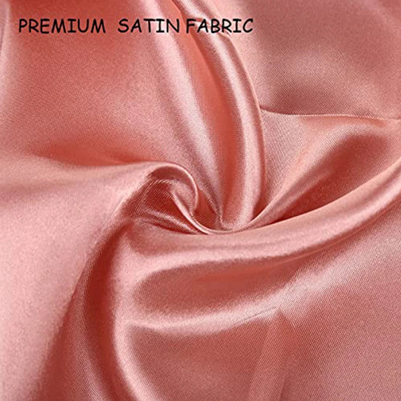Elegant Satin Dinner Napkins - Set of 24 Square 12x12