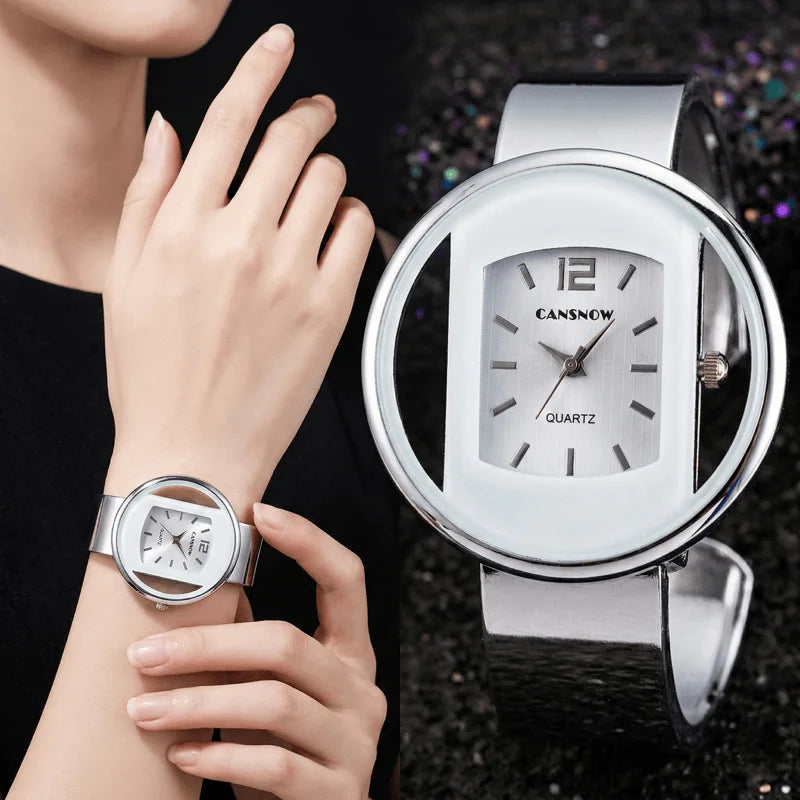 Elegant Ladies Bracelet Watch - Luxury Quartz Design