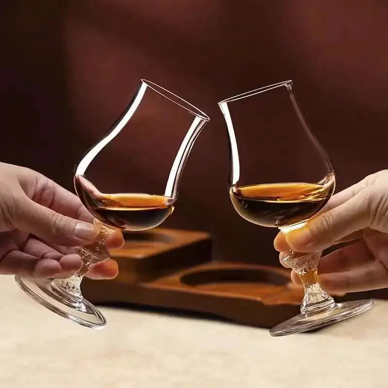 Premium Crystal Whiskey Tasting Glass - Professional Snifter