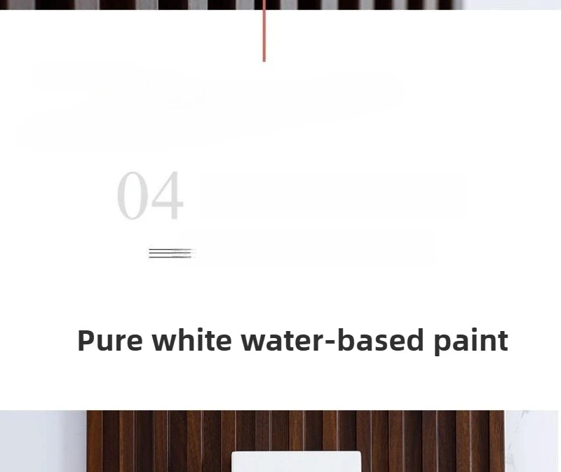 Elegant Modern Wood Silent Clock - Date & Temp Display