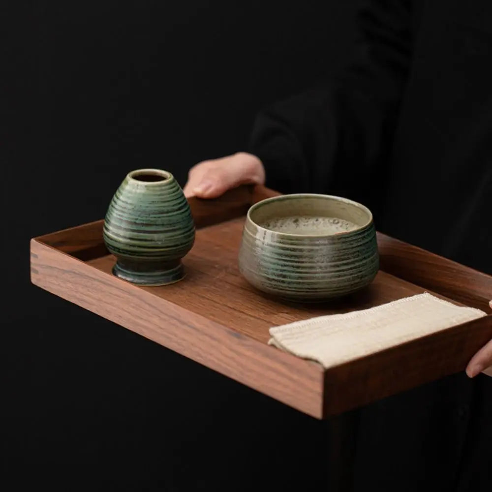 Premium Ceramic Matcha Bowl - Smooth Large Capacity