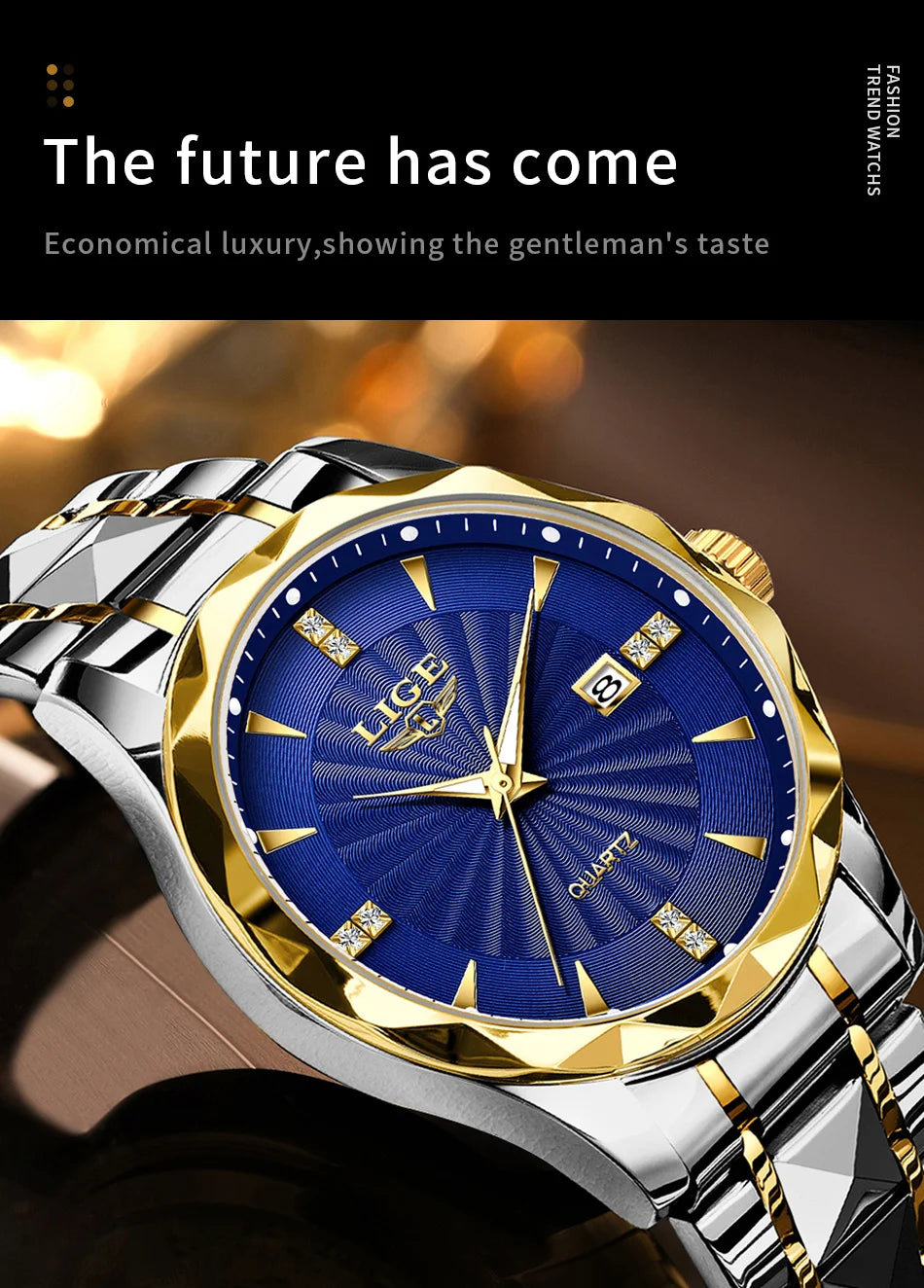 Elegant Women's Luxury Quartz Watch - Waterproof & Luminous