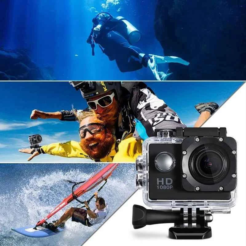 Professional 4K Action Camera - Waterproof Outdoor Video Recorder