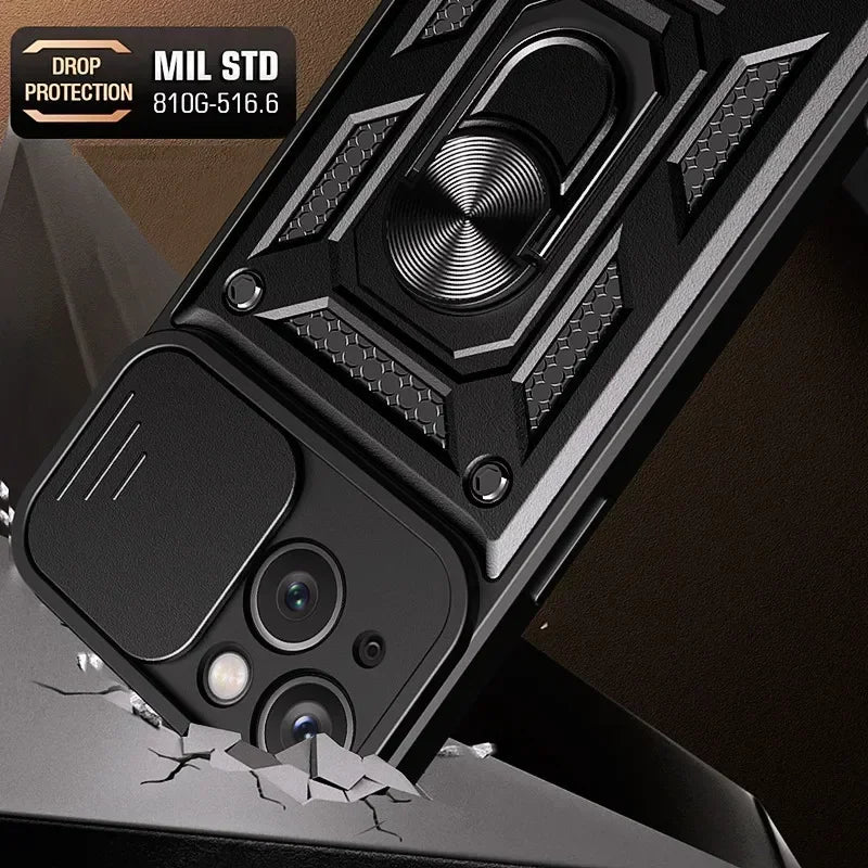 Premium iPhone Shockproof Case - Camera Protection