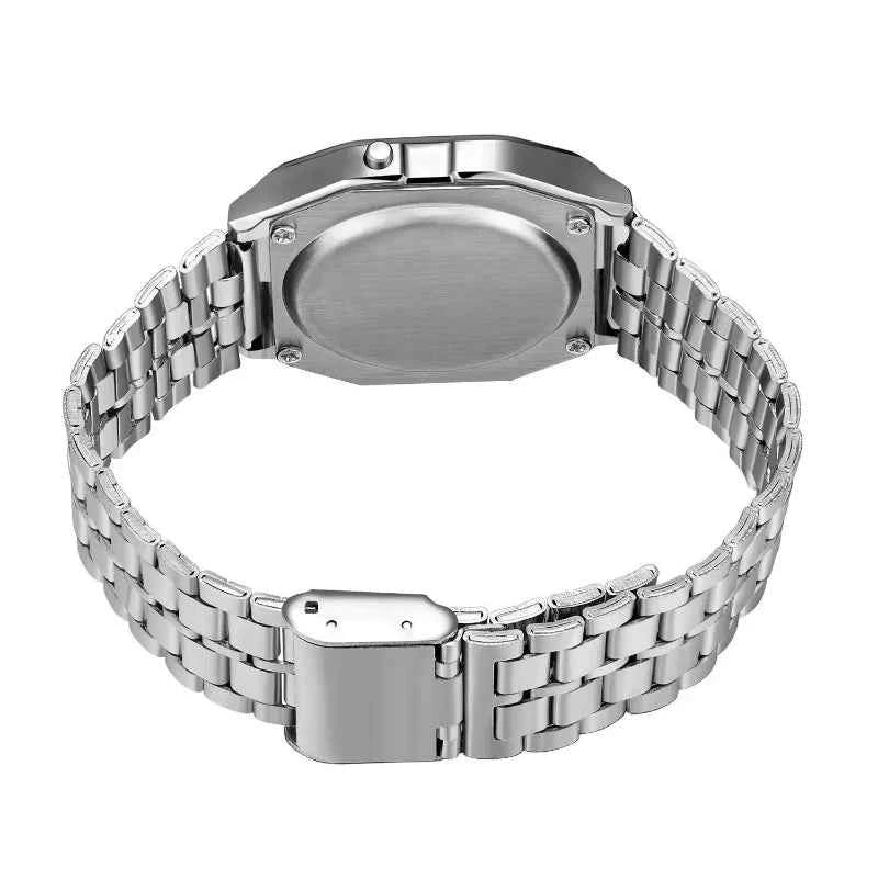 Elegant Digital Sports Watch - Multi-Functional LED Timepiece
